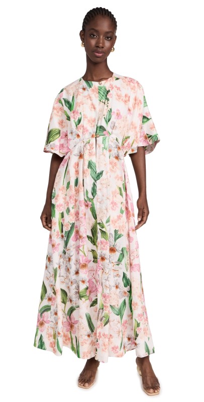 Agua by Agua Bendita Gesto Jardinera Dress Multicolor