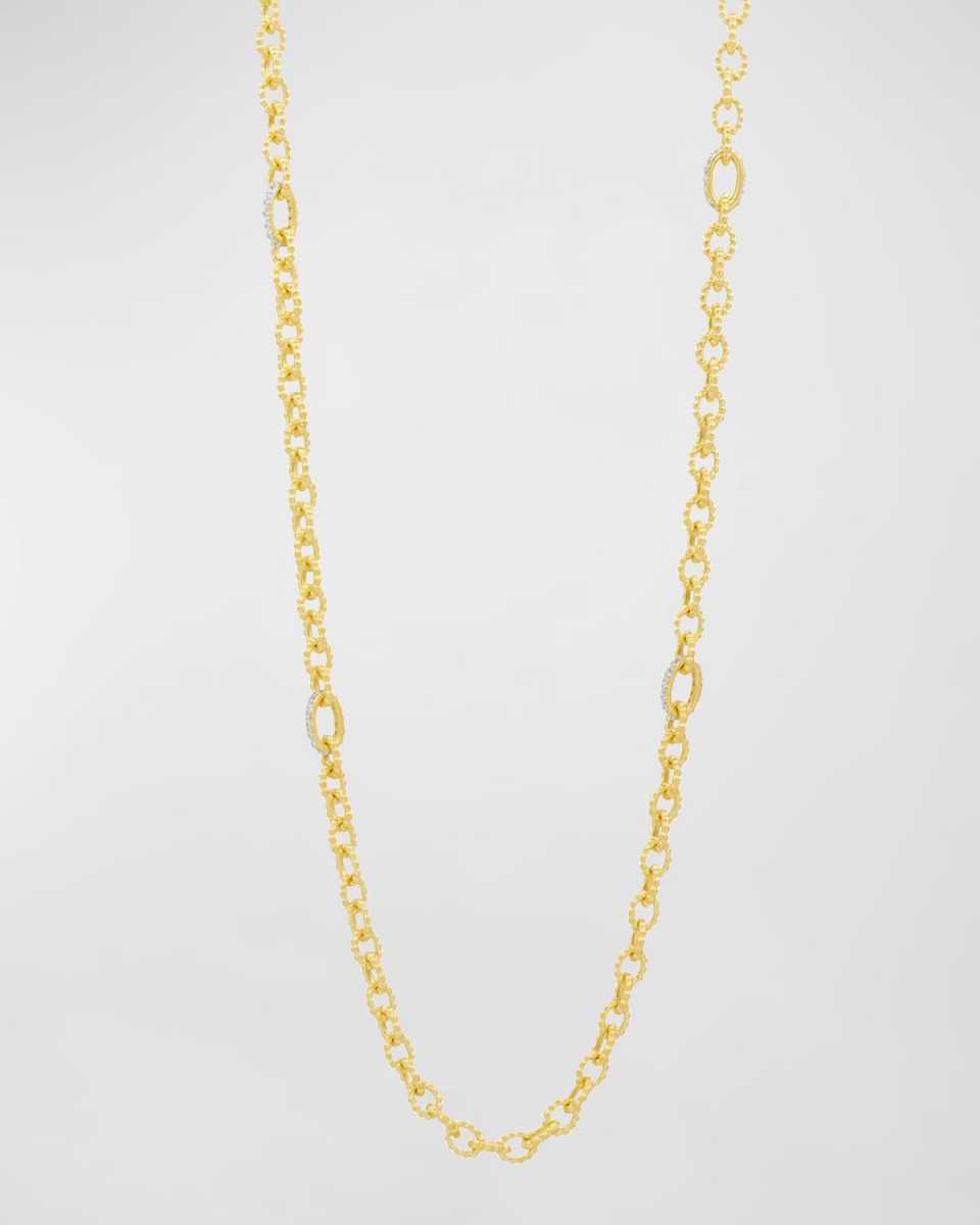 Sparkling Coastal Link Necklace