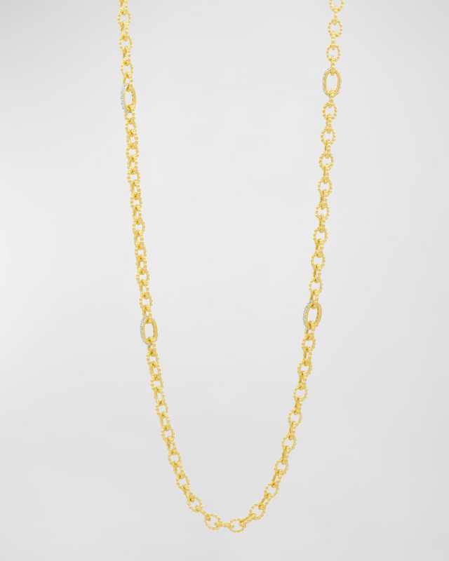 Sparkling Coastal Link Necklace