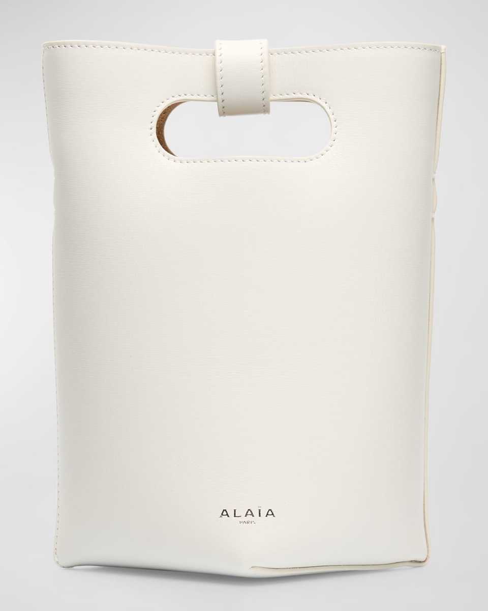 Folded Small Bag in Leather