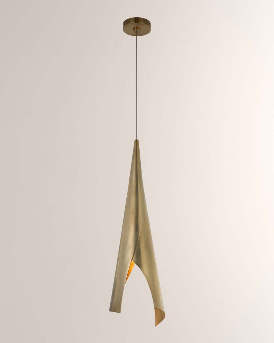 Piel Medium Wrapped Pendant By Kelly Wearstler
