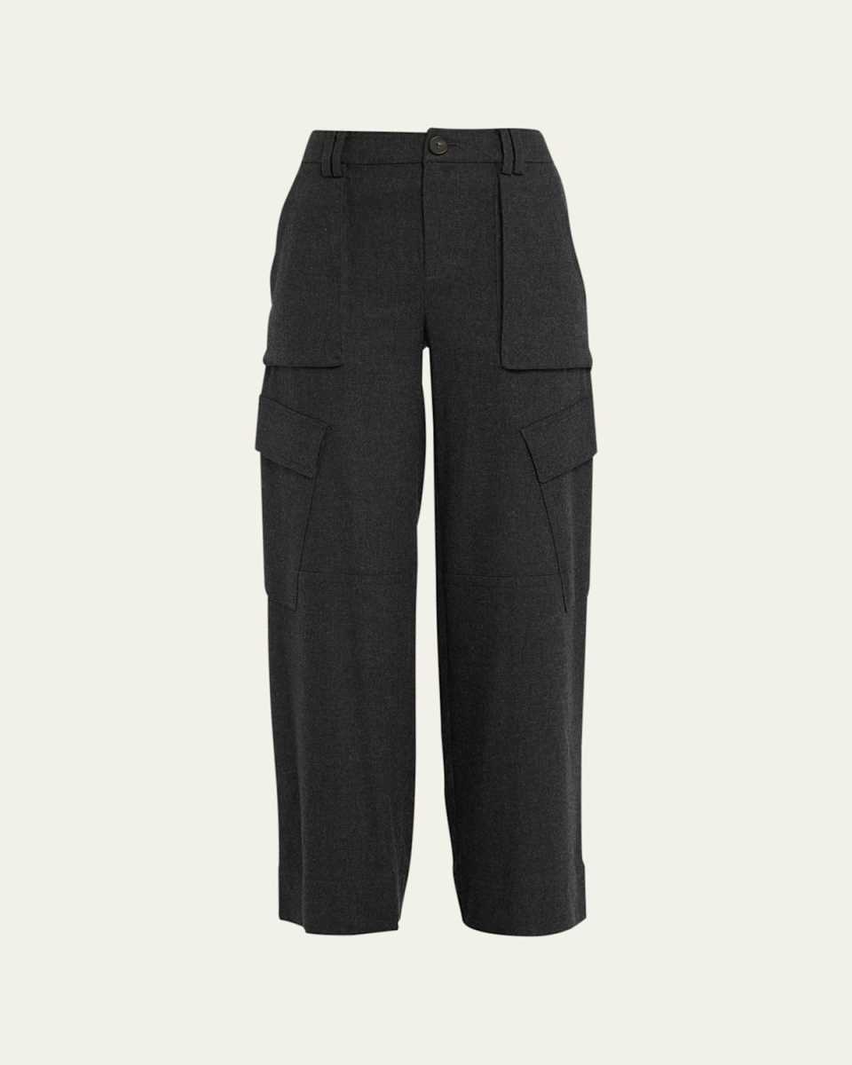 Flannel Wide-Leg Ravers Pant