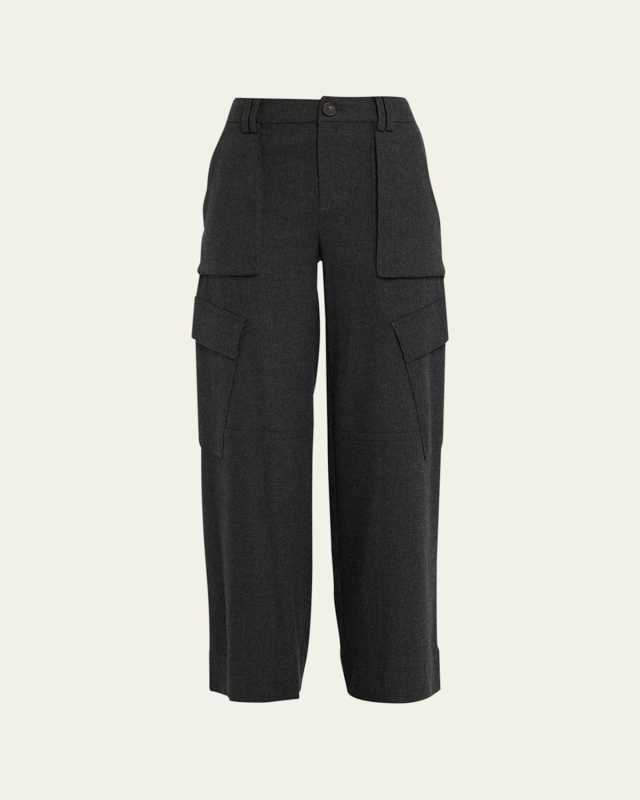 Flannel Wide-Leg Ravers Pant