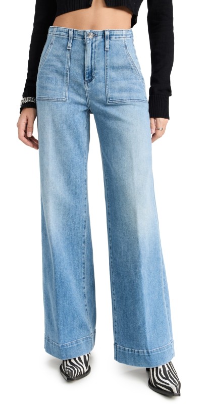 LE JEAN Utility Trouser Jeans Salt Blue