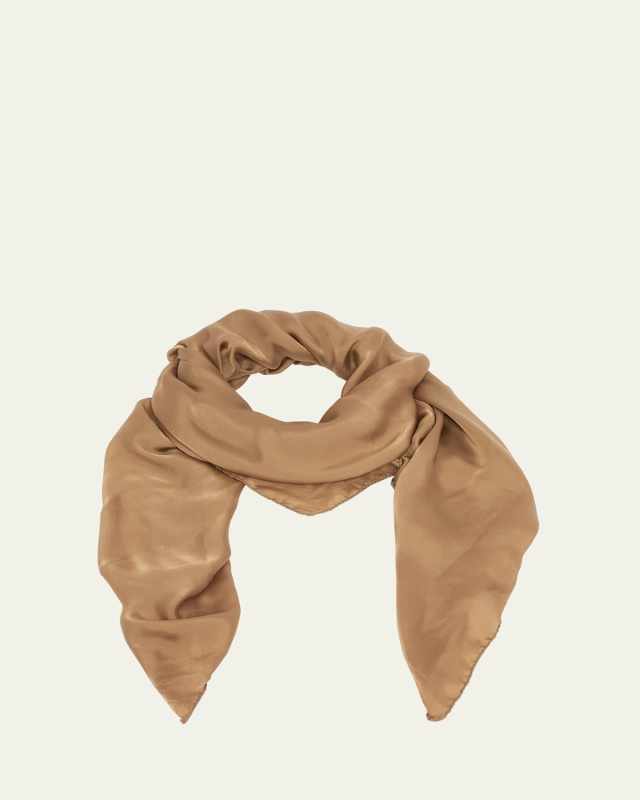 YSL Silk Square Scarf