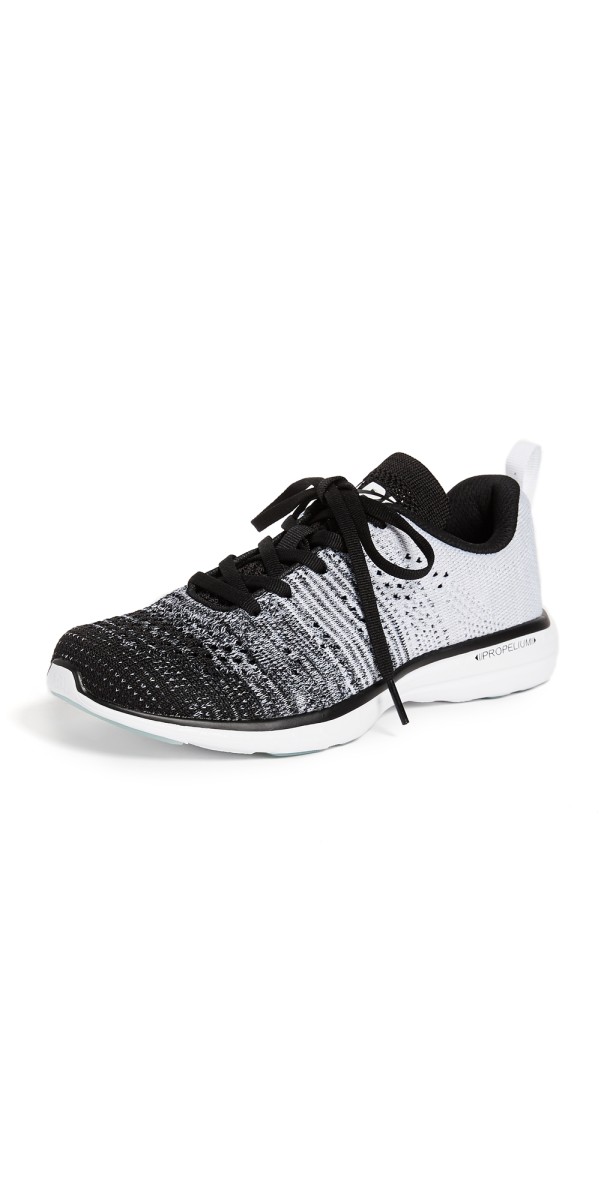 APL: Athletic Propulsion Labs TechLoom Pro Sneakers Black/Heather Grey/White