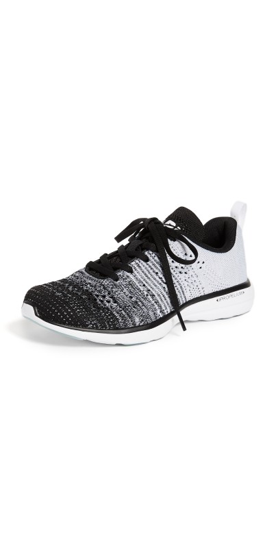APL: Athletic Propulsion Labs TechLoom Pro Sneakers Black/Heather Grey/White