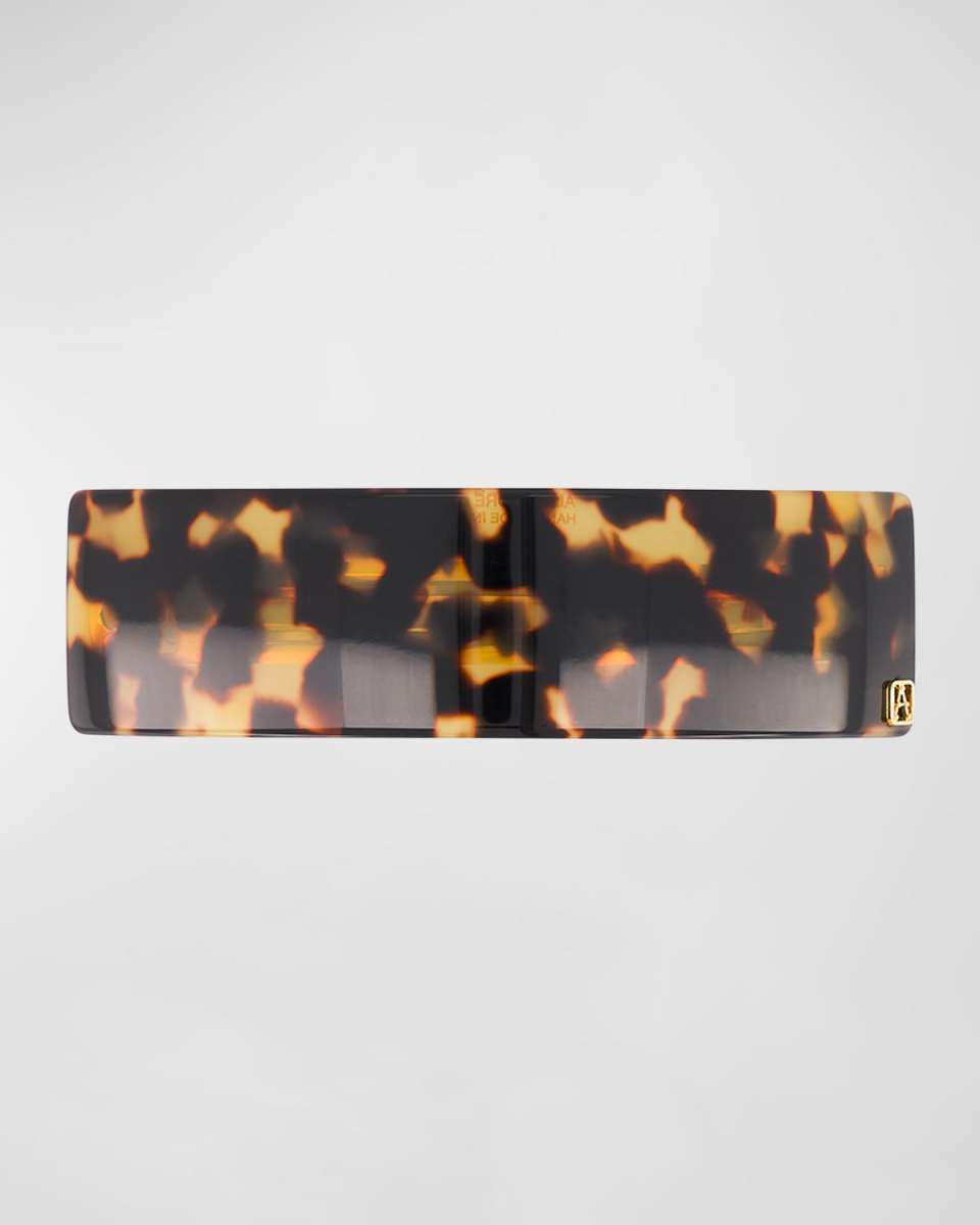 Curved Tortoise French Barrette