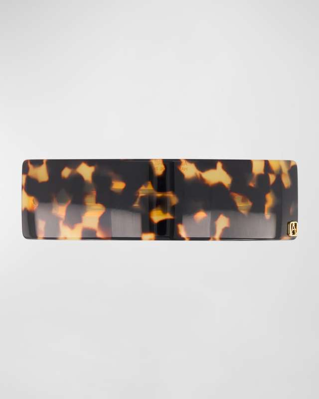 Curved Tortoise French Barrette