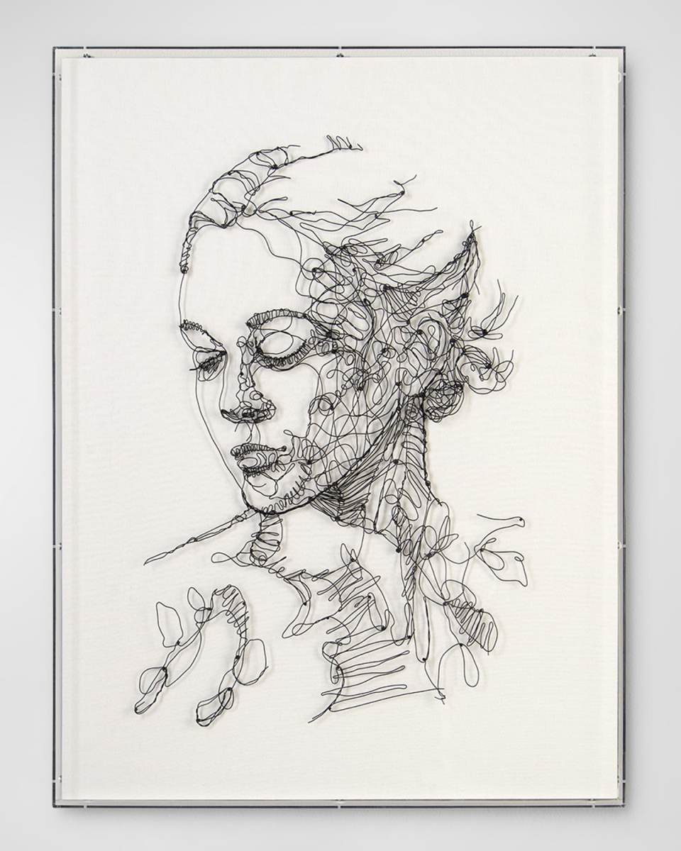 "Scribbled Secrets" Original Wall Art by Tony Fey