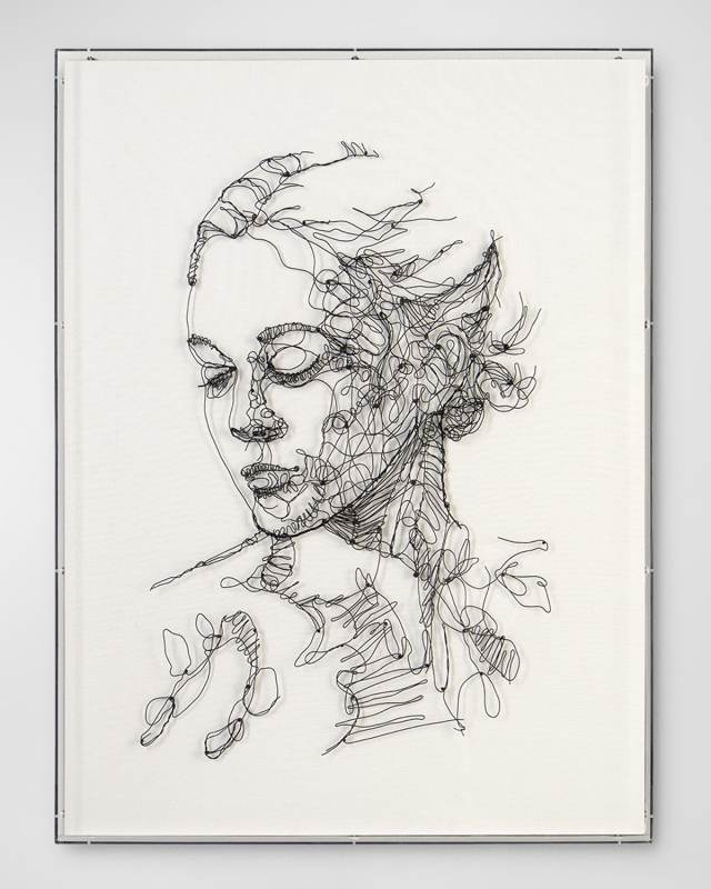 "Scribbled Secrets" Original Wall Art by Tony Fey