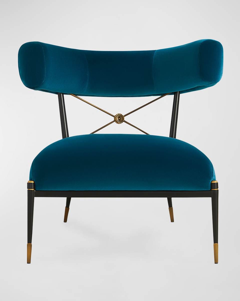 Rider Klismos Lounge Chair