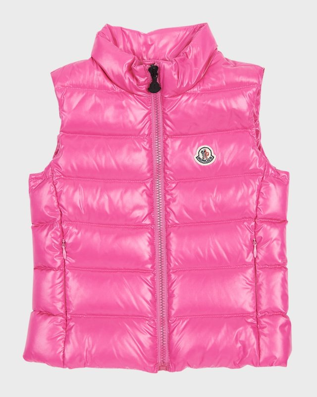 Girl's Ghany Puffer Vest, Size 8-14