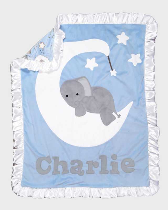 Personalized Goodnight Moon Blanket
