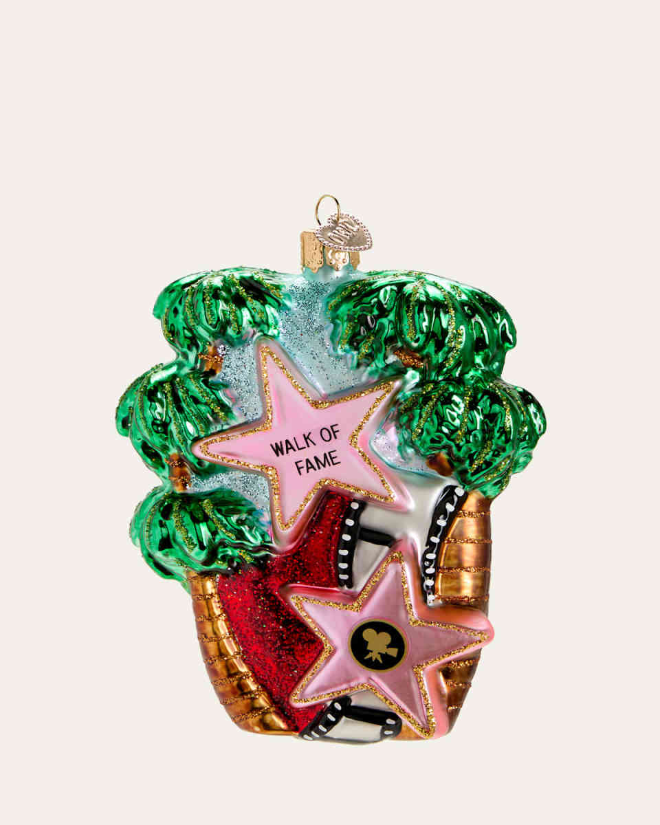 Hollywood Walk of Fame Christmas Ornament
