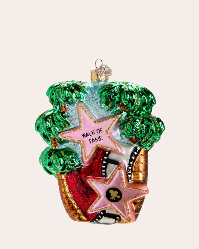 Hollywood Walk of Fame Christmas Ornament
