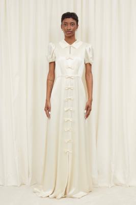 Tanner Fletcher Dorris Puff Sleeve Gown