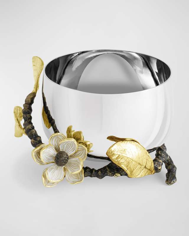 Vintage Bloom Nut Bowl