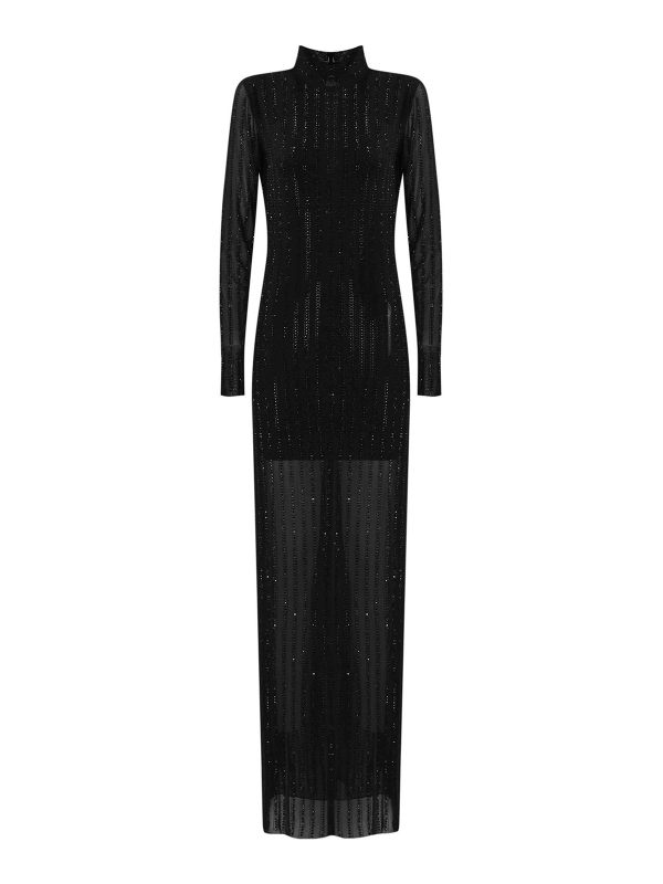 Patrizia Pepe Maxi Robe - Noir