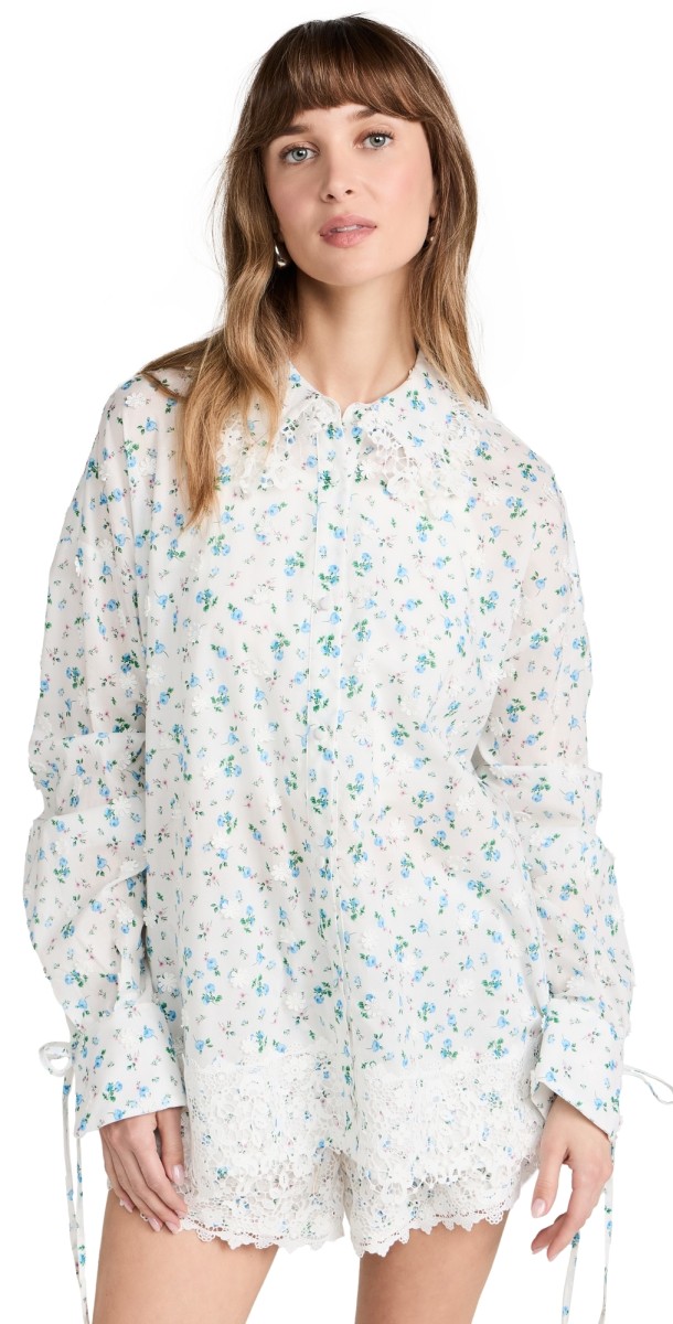 Forove &emons Muna Coverup Top White