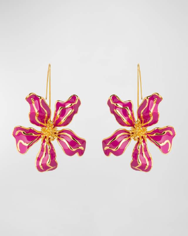 Waverly Earrings, Pink