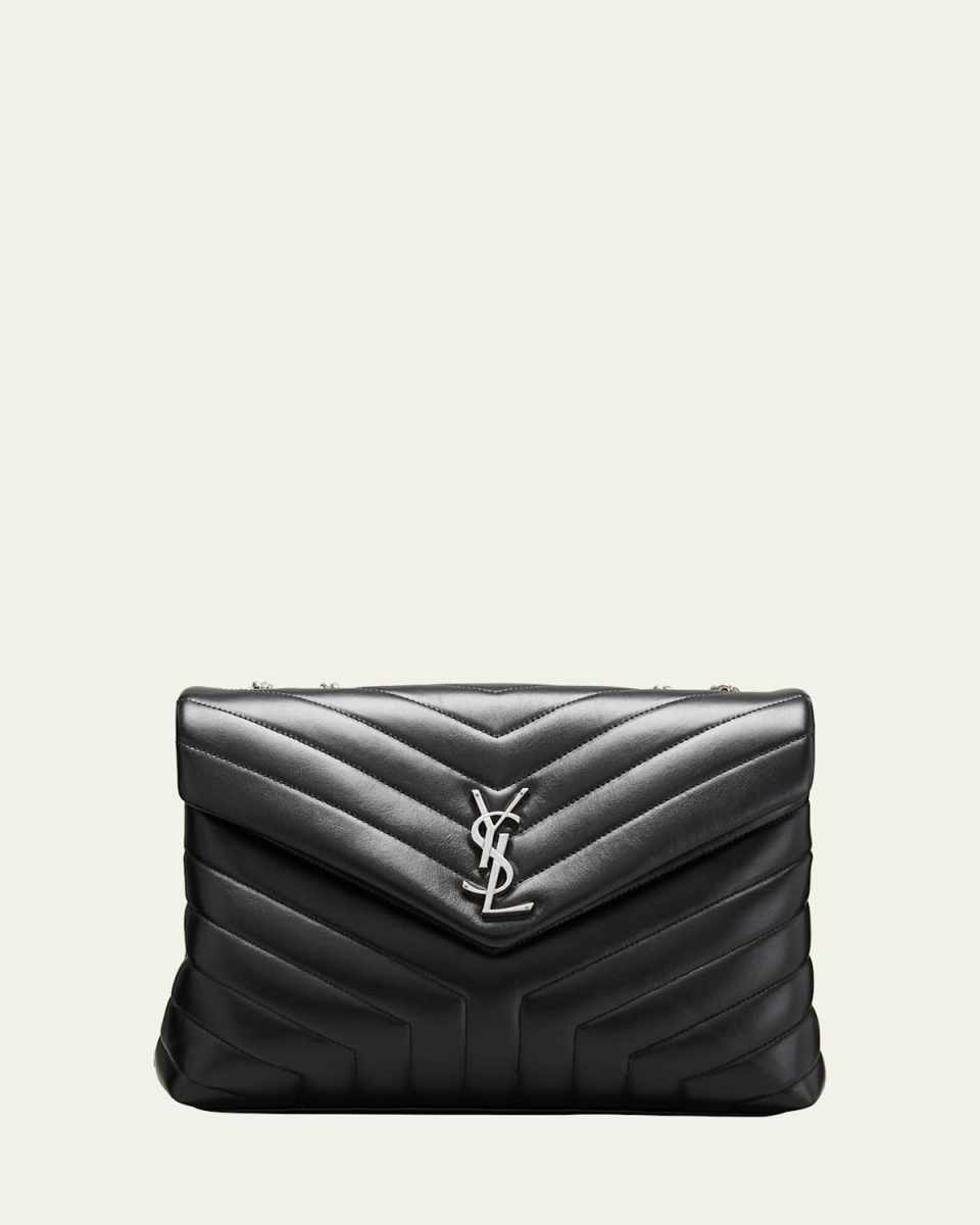 Loulou Medium YSL Shoulder Bag in Quilted Leather