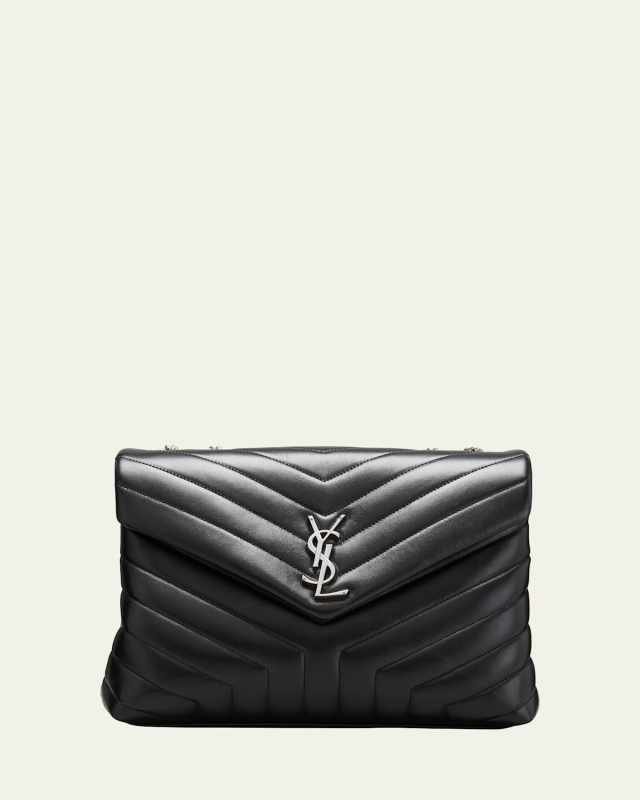Loulou Medium YSL Shoulder Bag in Quilted Leather
