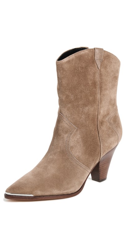 Veronica Beard Cody Boots Taupe