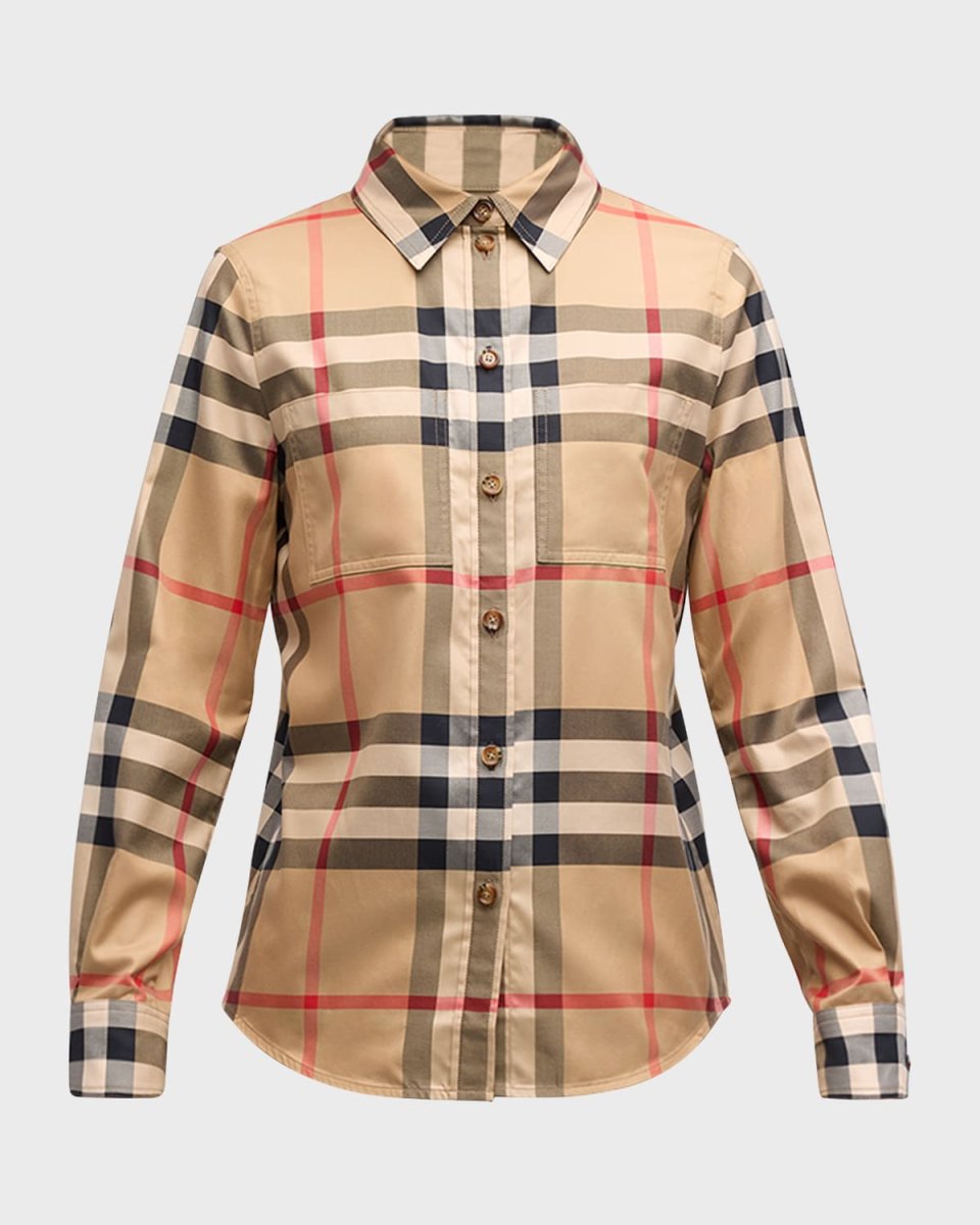 Nivi Check Collared Shirt