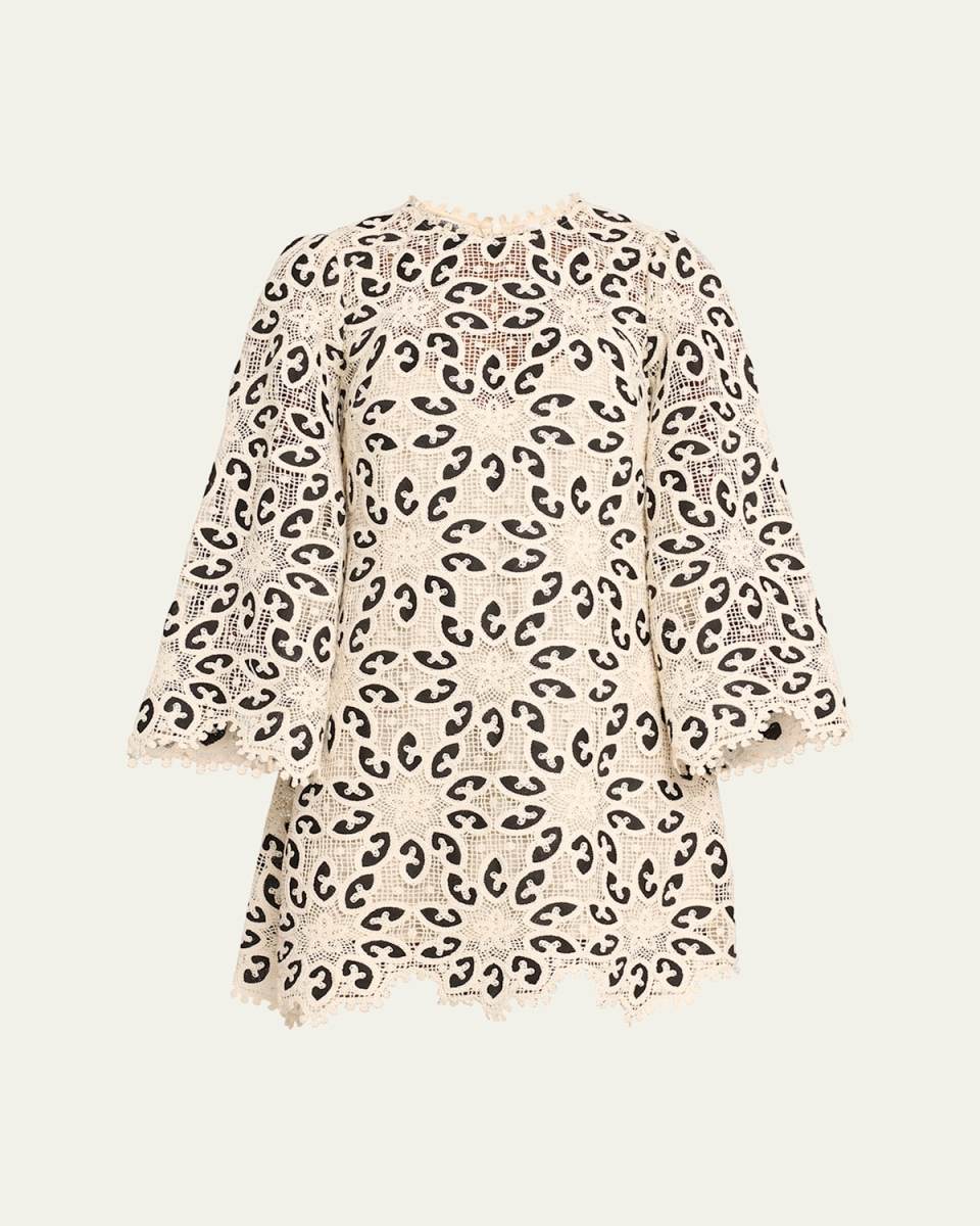 Ottie Lace Mini Dress