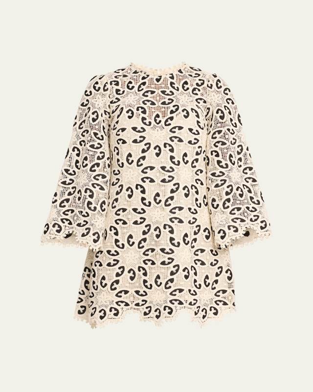 Ottie Lace Mini Dress