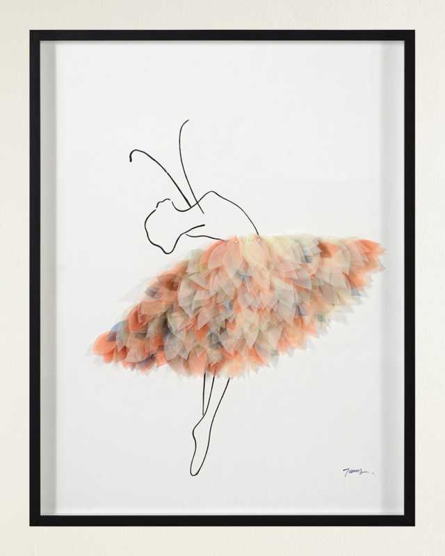 "En Pointe I" Original Wall Art by Tony Fey