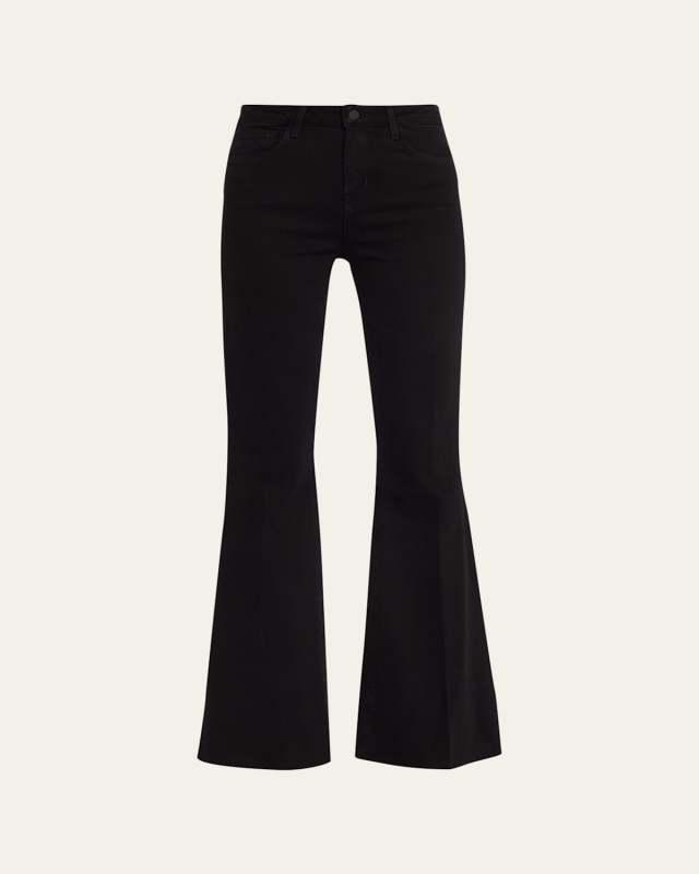 Sera High Rise Sneaker Flare Jeans