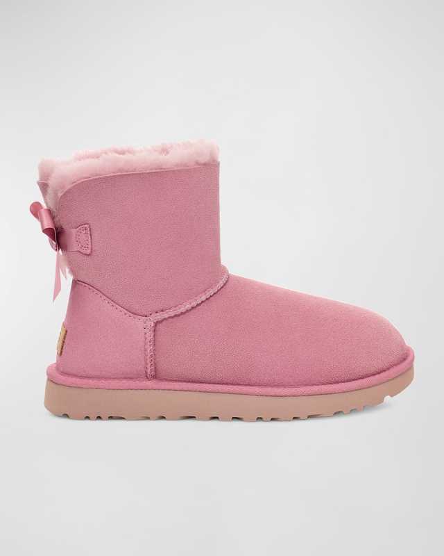 Mini Bailey Bow II Shearling Fur Boots