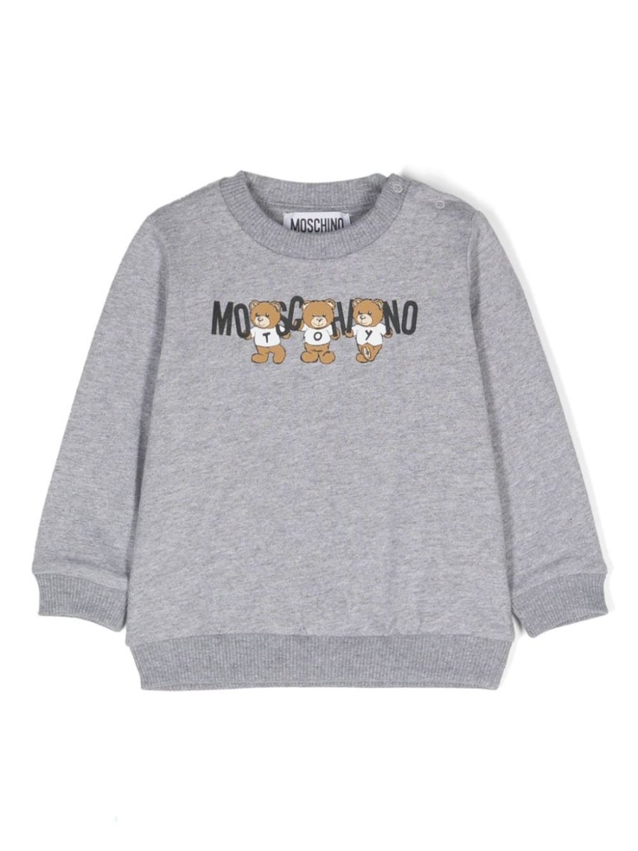 logo-print cotton sweatshirt
