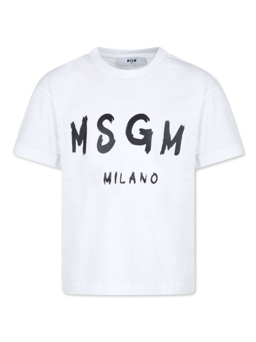 logo-print T-shirt