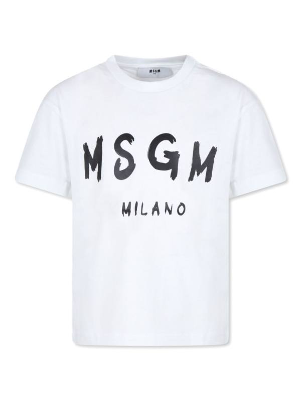 logo-print T-shirt