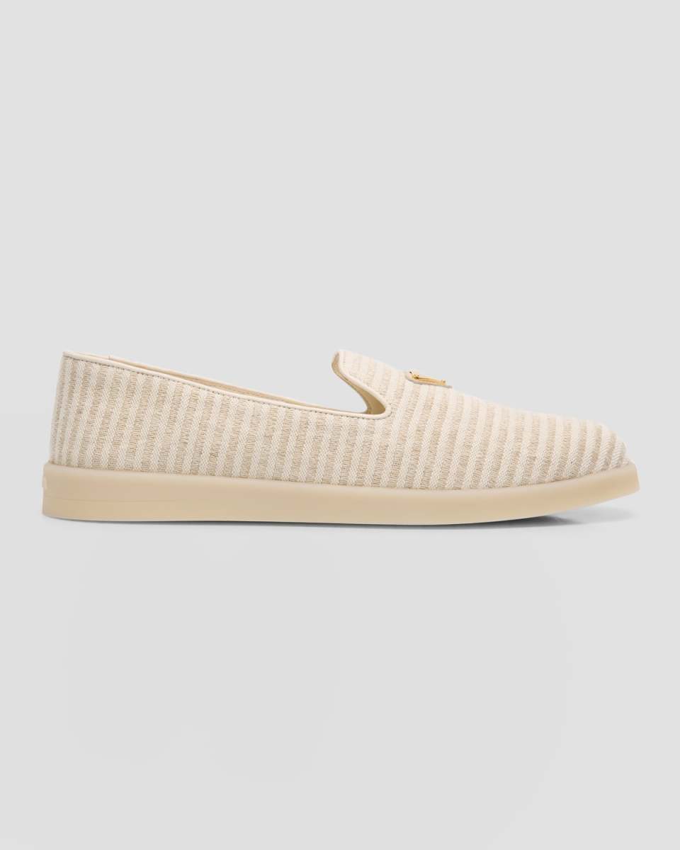 Saint Tropez Cotton Slip-On Sneakers