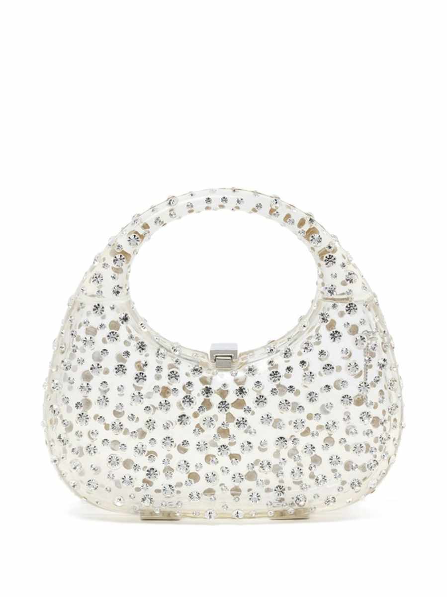 crystal-embellished mini bag