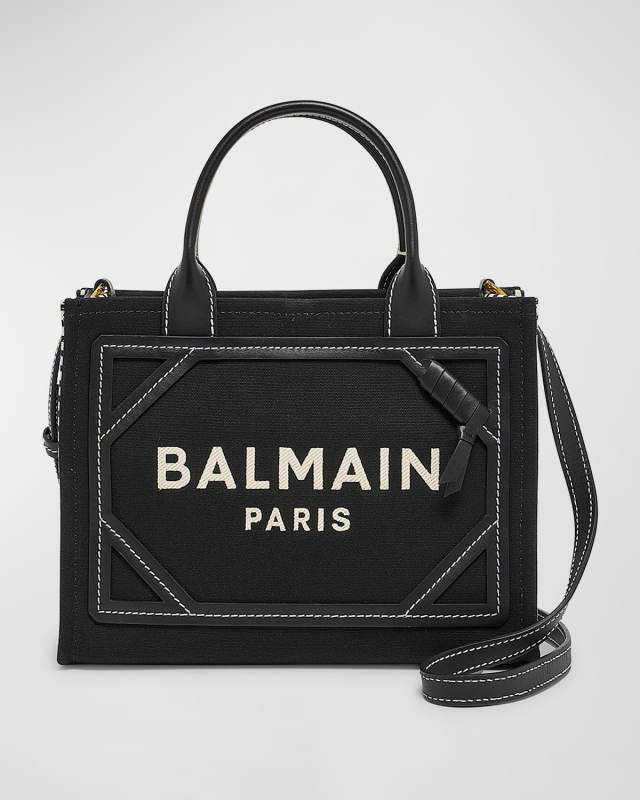 B Army Small Shopper Tote Bag in Monogram Canvas