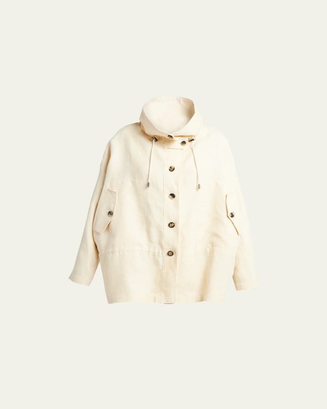 Dominick Natural Dyed Linen Jacket