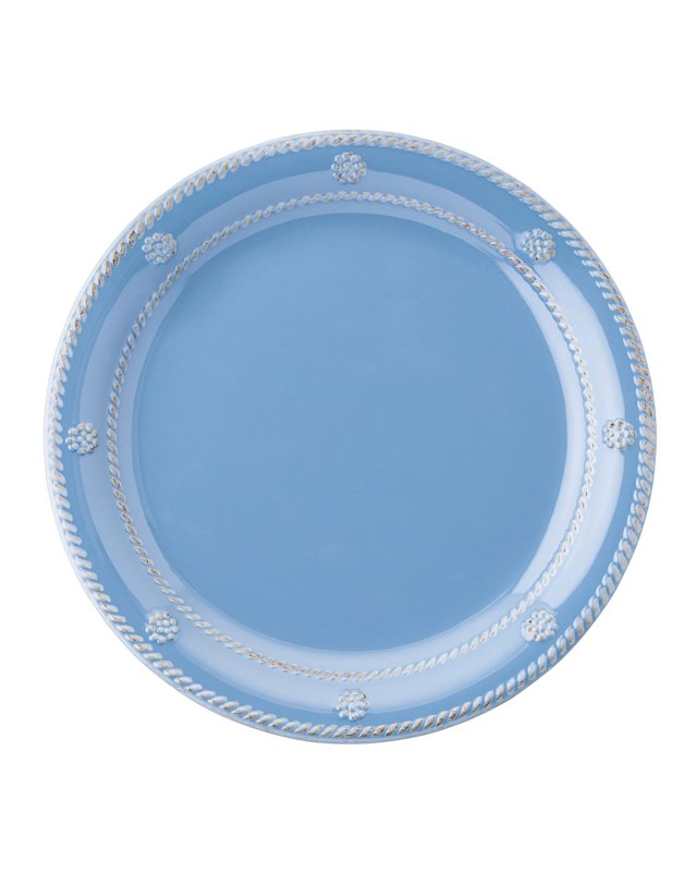 Berry & Thread Melamine Dessert/Salad Plate - Chambray