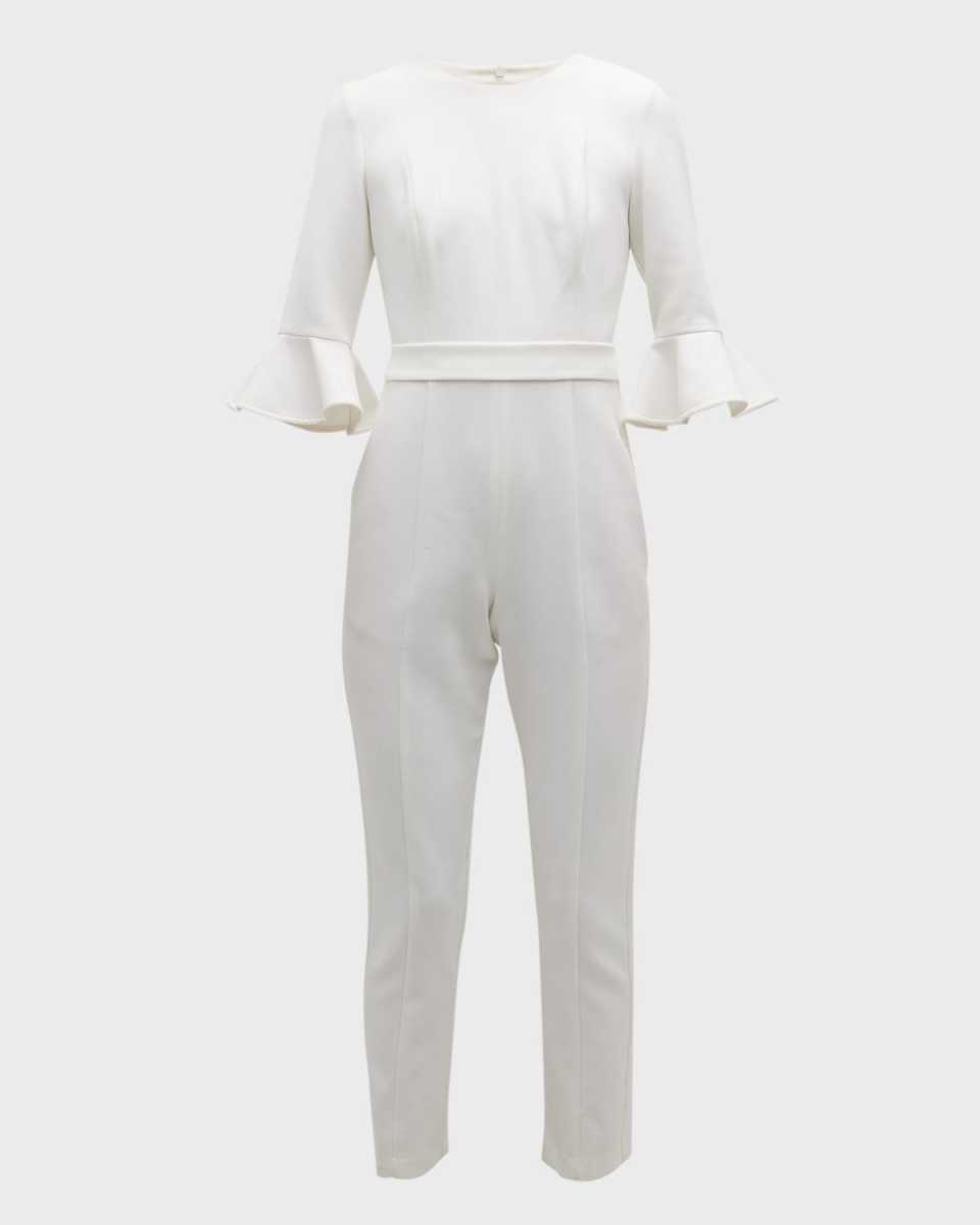 Brooklyn 3/4-Bell-Sleeve Jumpsuit