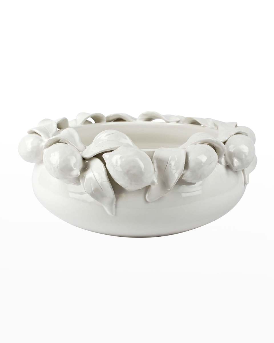 Limoni White Figural Centerpiece