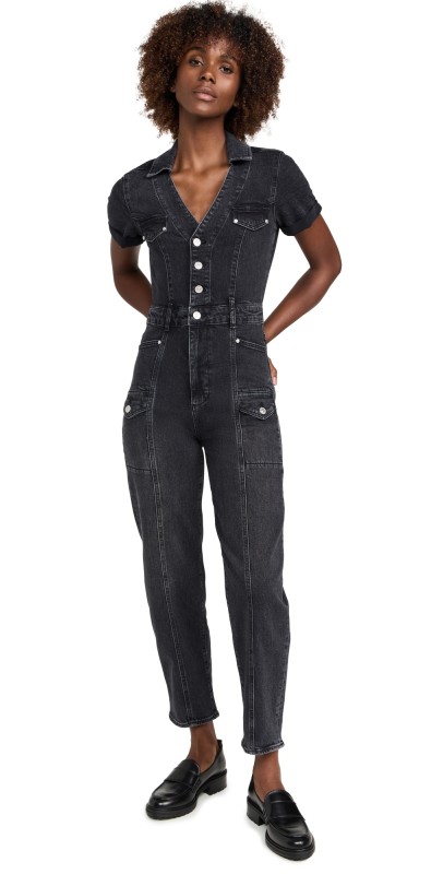 PAIGE Alexis Jumpsuit Dark Asphalt
