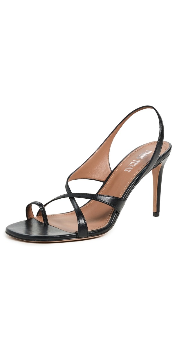 Paris Texas 85mm Liza Slingback Sandals Black