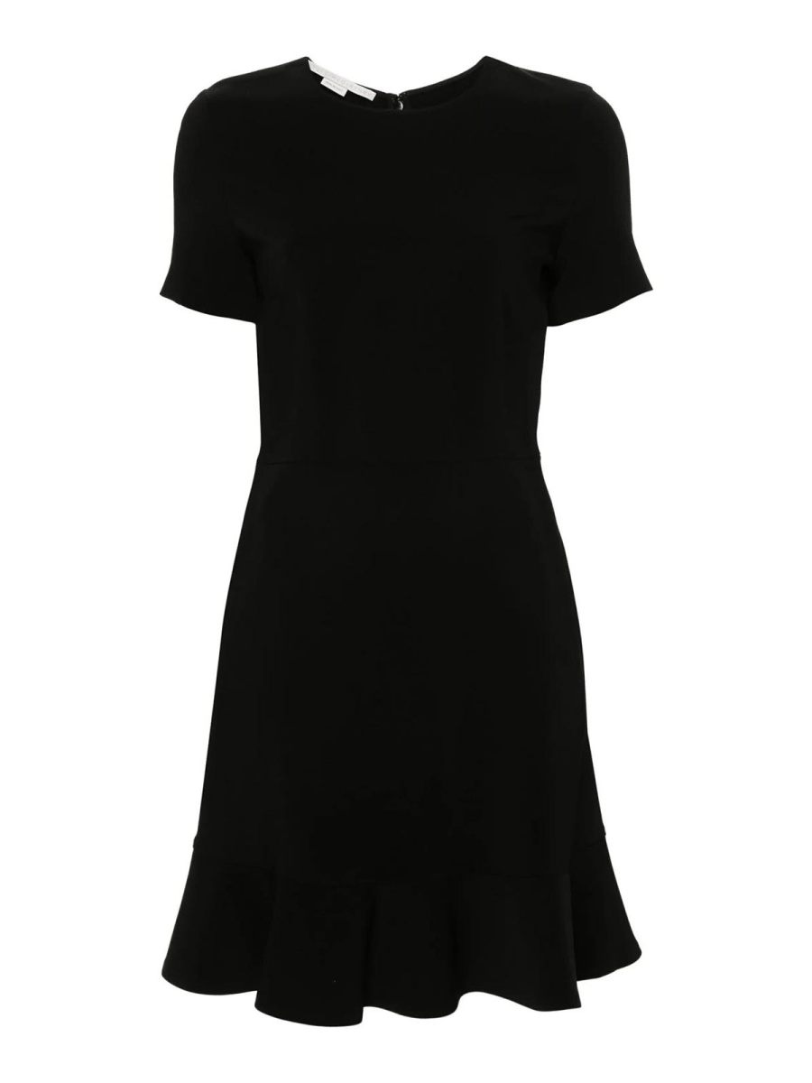 Stella Mccartney Robe Au Genou - Noir