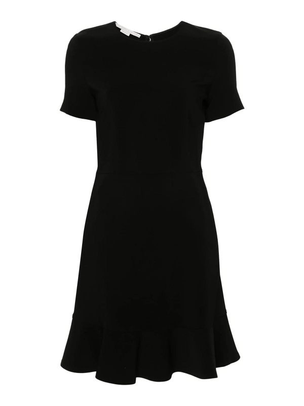 Stella Mccartney Robe Au Genou - Noir
