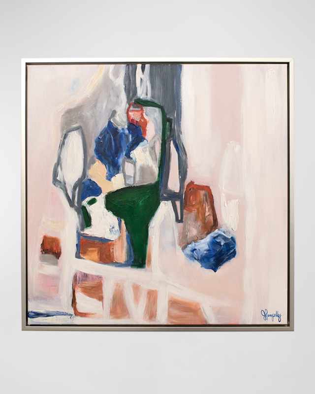 "Connect 2 #1" Mixed-Media Original Wall Art by Jill Pumpelly