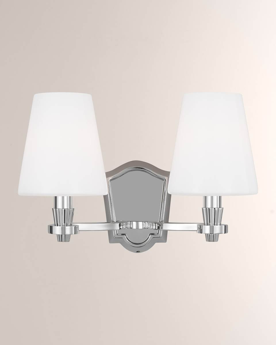 2- Light Vanity Paisley By Alexa Hampton